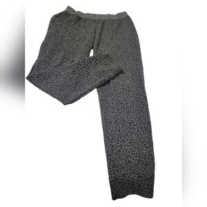ATM Anthony Thomas Melilo Leopard Print Knit Jogger Size M